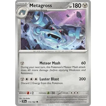 Karetní hra Metagross 115/162 - Temporal Forces Typ karty: Non-Holo