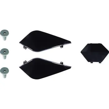 Helma na motorku LS2 MX701 PEAK SCREWS+COVERS GLOSS BLACK