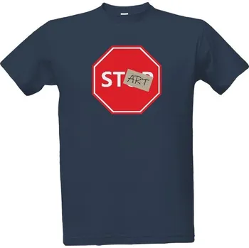 Pánská móda Tričko s potiskem start sign pánské