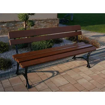 Zahradní lavice Litinová lavička LARA (Olše) Višeň