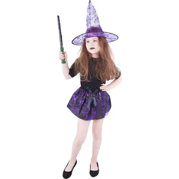 Karnevalový kostým Dětský kostým Fialová čarodějka