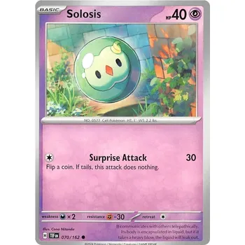 Karetní hra Solosis 070/162 - Temporal Forces Typ karty: Non-Holo