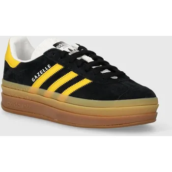 Dámské tenisky Semišové tenisky adidas Originals Gazelle Bold W, 38 2/3, černá, 99X