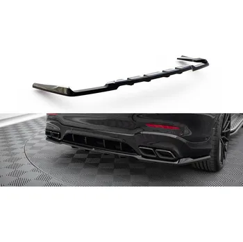 Tuning Středový Zadní Splitter (se svislými pruhy) V2 Mercedes-AMG GLC 63 SUV X253