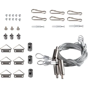 Osvětlení Kanlux 37336 SPN PANEL 120 Ocelové lanko (3ks v balení)