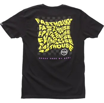 Fasthouse Stray Tee Black Velikost: M