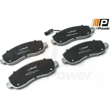 Brzdová destička Sada brzdových destiček, kotoučová brzda ProfiPower 1B1041