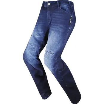 Moto kalhoty LS2 DAKOTA MAN JEANS DARK BLUE - XXL