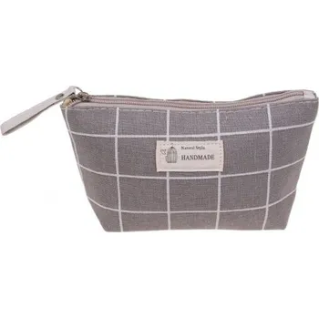 Kosmetická taška Kosmetická taška Handmade šedá kostka