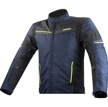Moto bunda LS2 SHADOW MAN JACKET BLUE BLACK H-V YELLOW - XXL