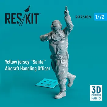 Plastikový model 1/72 Yellow jersey 'Santa' Aircraft Handl.Officer
