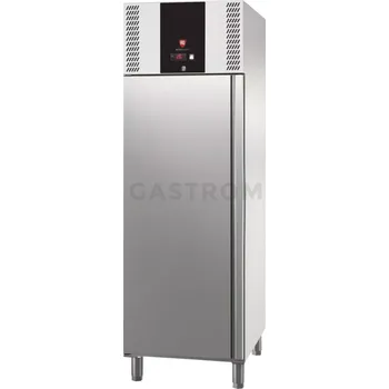 Lednice Chladící skříň, GN 2/1, nerezová ocel, levé dveře, 700 l, 653x842x2040 mm | RESTO QUALITY, RQSGLC 700 L