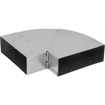 Karl - Nastavitelné koleno 45°-90°- kanál 150 x 50 mm