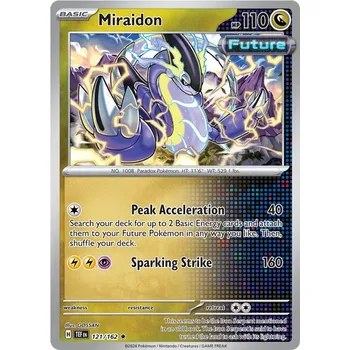 Sběratelská karetní hra Miraidon 121/162 - Temporal Forces Typ karty: Reverse Holo