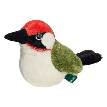plyšák Dzięcioł zielony 13cm