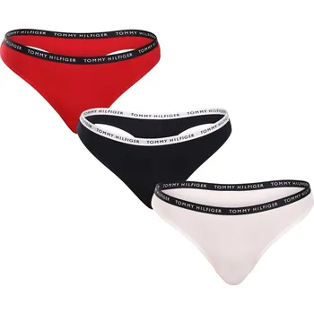 Kalhotky 3PACK dámská tanga Tommy Hilfiger vícebarevná (UW0UW02829 0WS) S UW0UW02829 0WS Možnost vrácení zboží ZDARMA do 120 dnů!