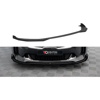 Tuning Přední Splitter Kia Stinger GT / GT-Line Mk1 (černá + lesklé klapky)
