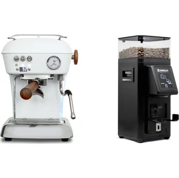 Kávovar Ascaso Dream PID, Cloud White + Rancilio STILE, black
