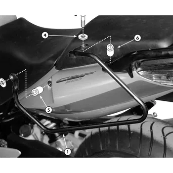 Zavazadlo na motocykl Honda CBF 1000 (06-09) podpěry bočních brašen Givi T218