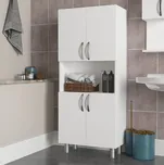 Skříňka do koupelny CASH, bílá + vyzvednutí ZDARMA