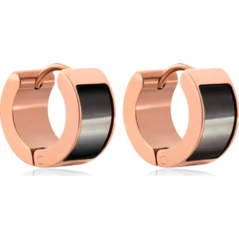 Náušnice Troli Bronzové náušnice s tmavou perletí + 2 měsíce na vrácení zboží