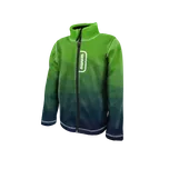 Dětská fleecová mikina Wamu Mozaika - zelená velikost 86-92