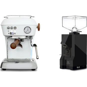 Kávovar Ascaso Dream PID, Cloud White + Eureka Mignon Silenzio, BL black
