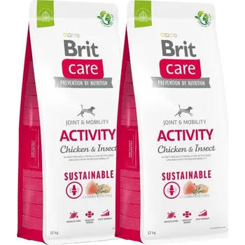 Brit Care Dog Sustainable Adult Activity Chicken & Insect, 2x 12 kg