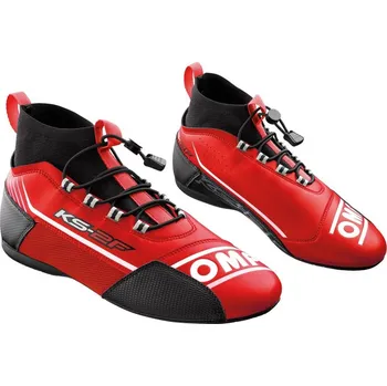 Moto obuv OMP Boty KS-2F (i dětské) Červená 46