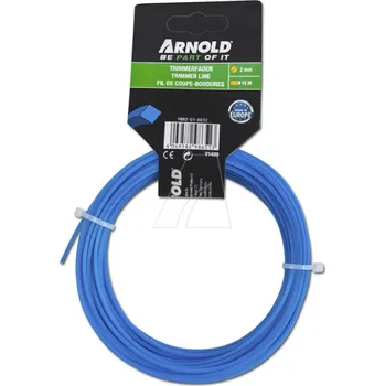 Struna do sekačky MTD Arnold ARNOLD vyžínací struna 15 m profil čtverec Průměr: 2,0 mm