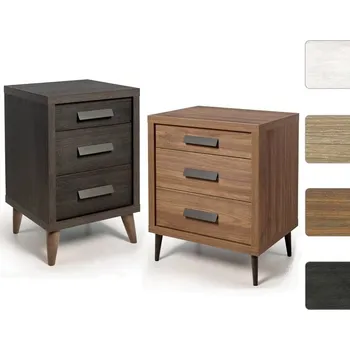 Noční stolek Skandinávský noční stolek Malmo 50cm zakázkový Barva Malmo: ořech