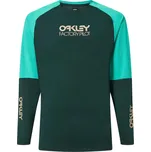 Dres cyklo Oakley Factory Pilot MTB Ls Jersey II Velikost: L tmavě zelená