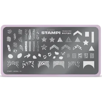 Pohádka GLAMORA STAMPI kovová deska ANIMAL # 1