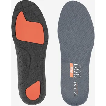 Vložka do bot KALENJI Vložky do běžeckých bot Run 300 šedé 39/40 ŠEDÁ