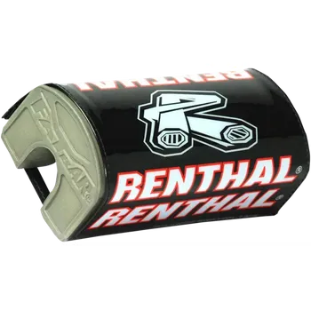 Řídítka Kryt na bezhrazdové řidítka RENTHAL FATBAR černá/červená