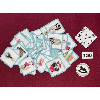 Pexeso HandMade by VeJa Velké pexeso vel.XL č.130 - Cute girl (64kousků)