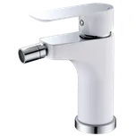 BELAGGIO RIO 4142 Bidetová stojánková vodovodní baterie, BÍLÁ/CHROM RI4142