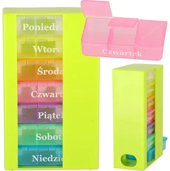 Dávkovač léků Organizér na pilulky KX4765 7 dní