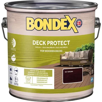 Bondex Deck Protect olej na dřevo 2,5 l
