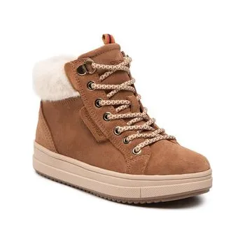 Dámská zimní obuv Geox Kotníková obuv J Rebecca G. Wpf A J26CVA 00022 C6627 S Hnědá 28