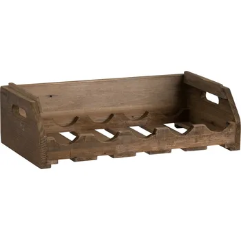 Stojan na víno Rustikální stojan na víno Wilson 50cm 5 lahví