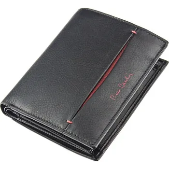 Peněženka Pánská kožená peněženka Pierre Cardin TILAK07 326 černá / červená