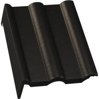 KM BETA Taška střešní pultová okrajová levá elegant černá