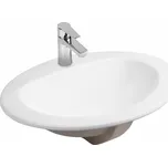 Oltens Kjos umyvadlo 52x46 cm oválné zápustný bílá 41700000