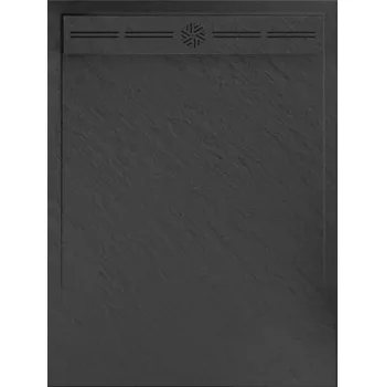 Sprchová vanička Sprchová vanička jungborn Venti 120 x 90 x 3 cm černá matná