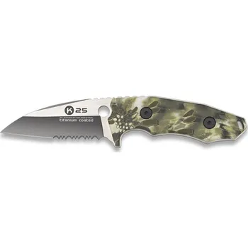 kapesní nůž K25 Green Ptn G10 Camo 32466
