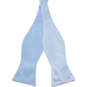 Motýlek Lesklý nebesky modrý vázací motýlek Basic - Trendhim