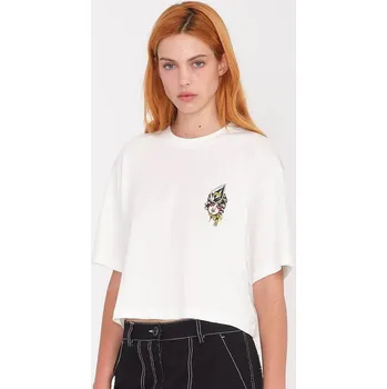 Dámské tričko tričko Volcom Drumstone - Star White L