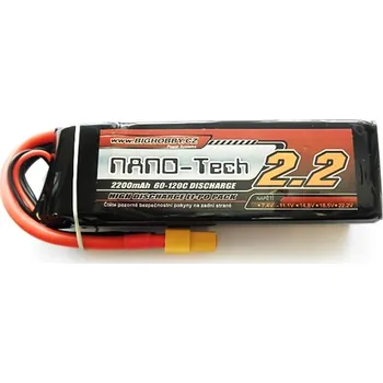 Li-pol baterie 2200mAh 3S 60C (120C) Bighobby-NANO Tech