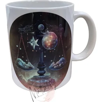 Keramický hrnek horoskop - Váha